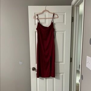 Forever 21 Red Spaghetti Strap Slip Dress